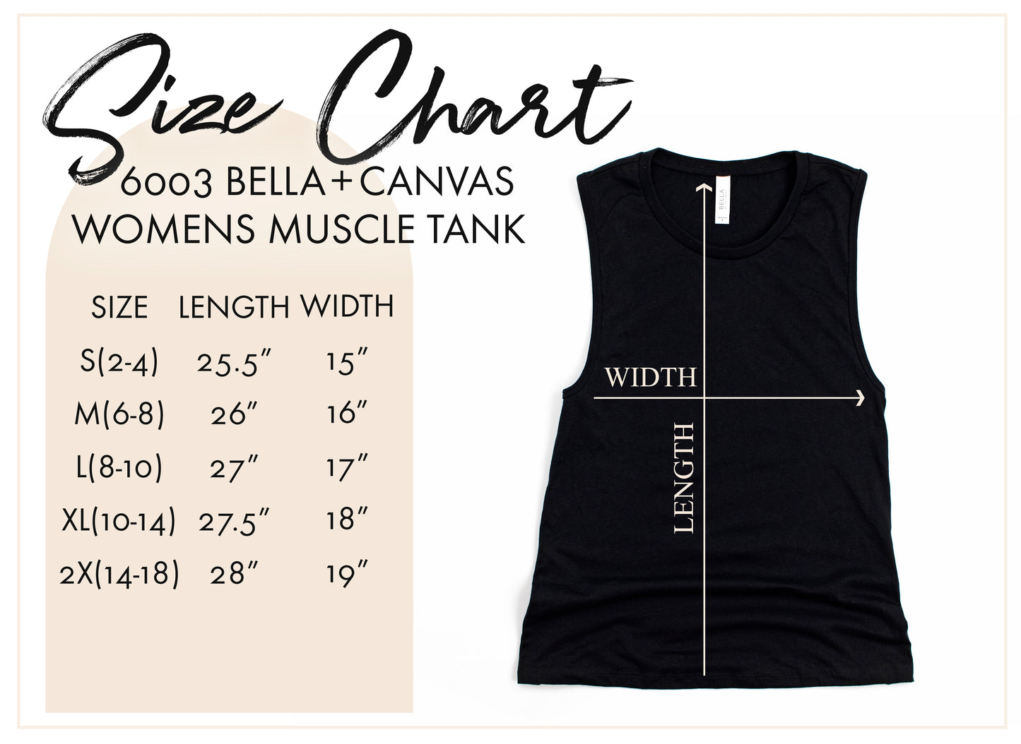 WWJD Ladies' Muscle Tank