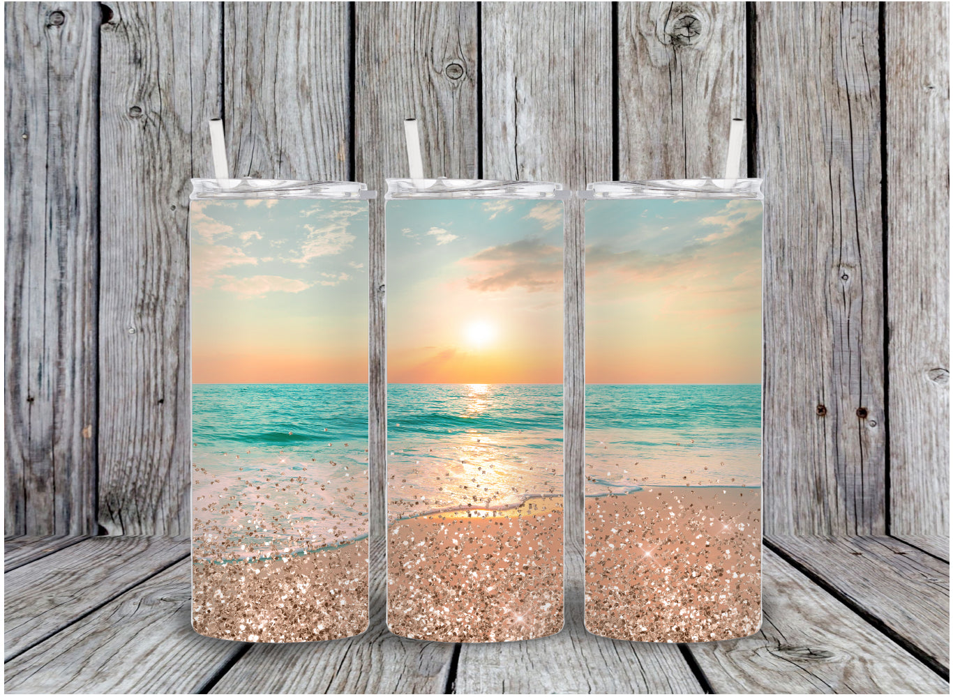 Sunset Beach Tumbler