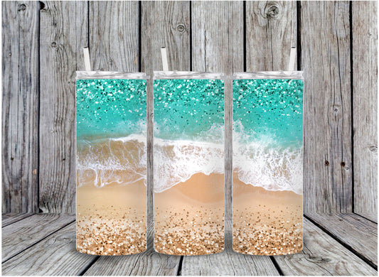 Beach Waves Tumbler