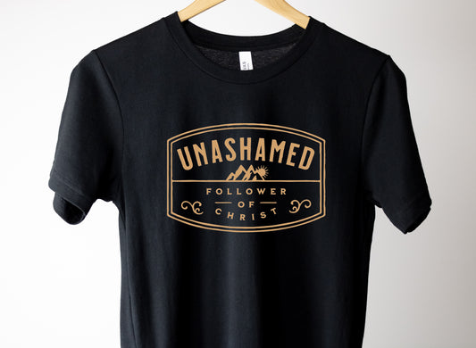 Unashamed Follower of Christ Jersey T-Shirt